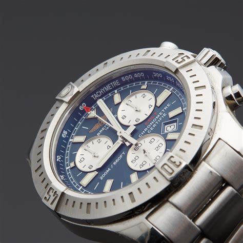 pre owned breitling colt chronograph|breitling colt chronograph for sale.